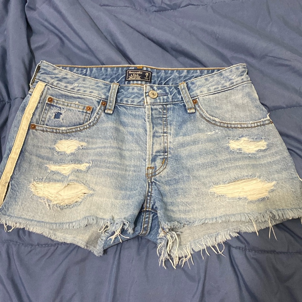 Abercrombie jean shorts